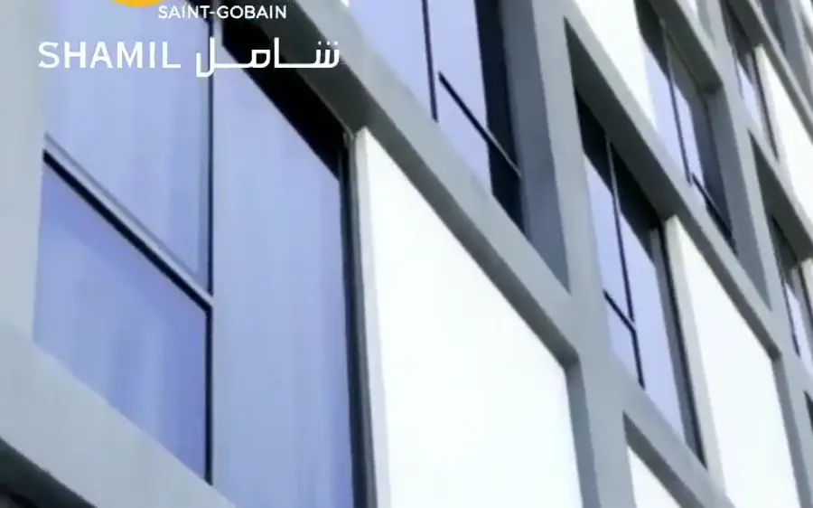 Commercial glass facade film — Solar Gard, Sharjah
