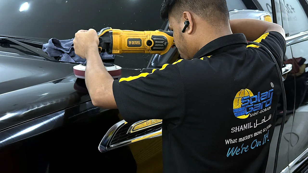 Machine paint correction before ceramic coating — Shamil Trading